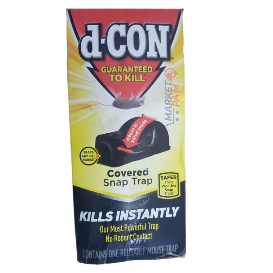 D-CON │ GUARANTED TO KILL │ COVERED SNAP TRAP │ KILLS INSTANTLY