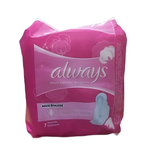 ALWAYS , MAXI ÉPAISSE  (DOUX COMME COTON)