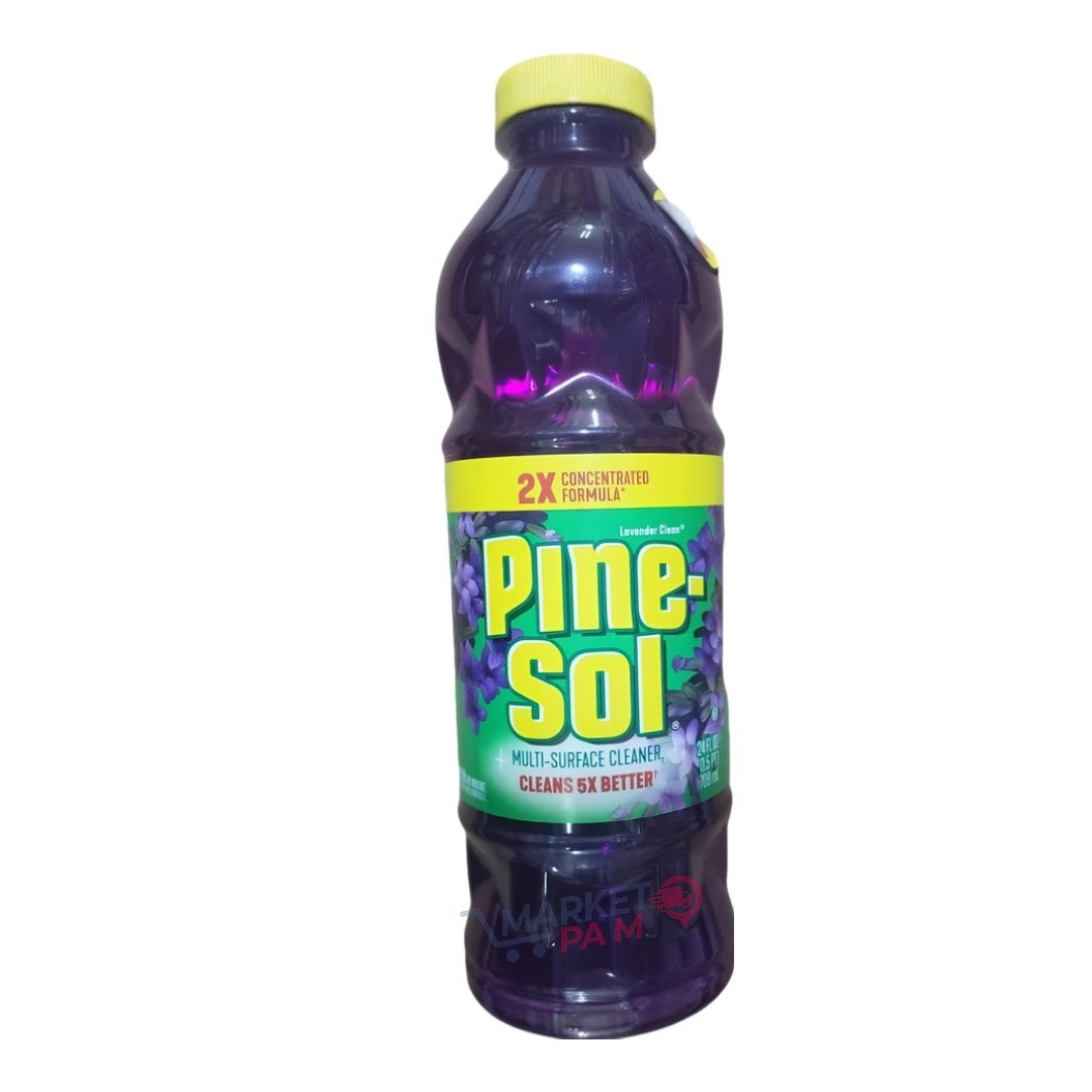 PINE-SOL │ PINE-SOL │ 2X CONCENTRATED FORMULA│ MULTI-SURFACE CLEANER │ CLEANS 5X BETTER