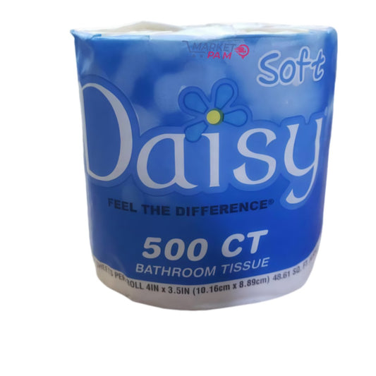 SOFT │ DAISY FEEL THE DIFFERENCE │ 500 CT │ BATHROOM TISSUE