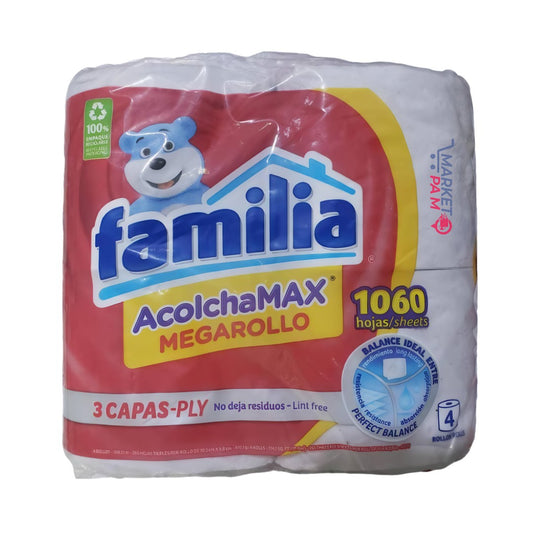 FAMILIA ACOLCHAMAX │ MEGAROLLO │ 3 CAPAS-PLY  │1060HOJAS