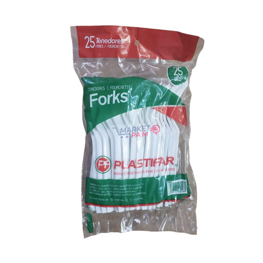 FORKS │ 25 TENEDORE│ FOURCHETTES │ PLASTIFAR