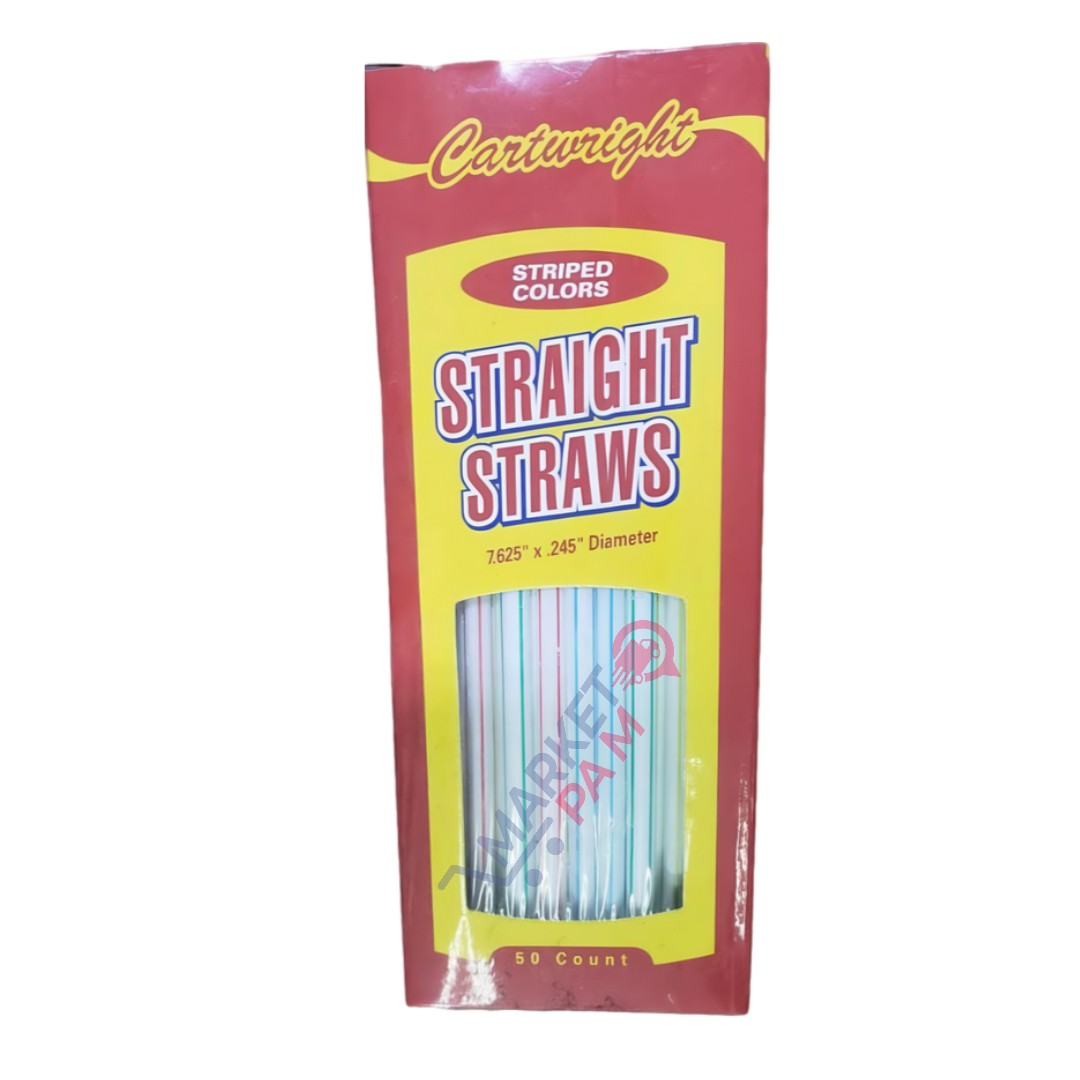 STRAIGHT STRAWS │ 7.625" X 245 DIAMETER