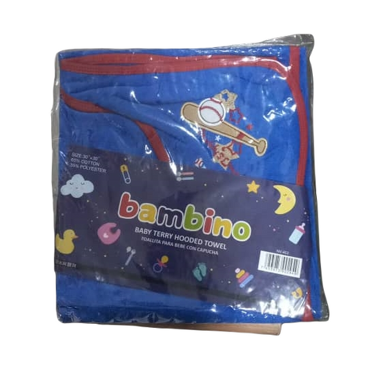 BABY TERRY HOODED TOWEL,