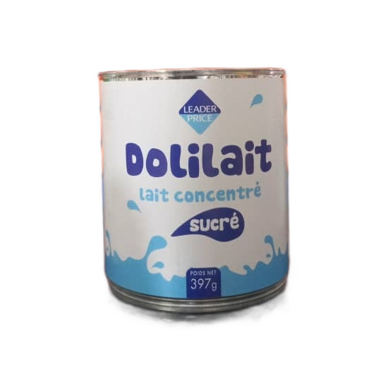 DOLILAIT ,LAIT CONECNTRÉ SUCRÉ, 397 g