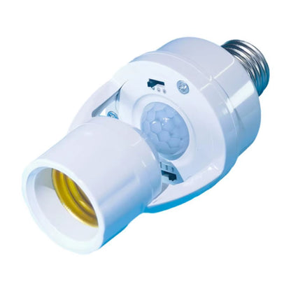 Lamp Holder Socket E27 Converter with PIR Motion Sensor Ampoule LED E27 Lamp Base Intelligent Light Bulb Switch MAX 30W