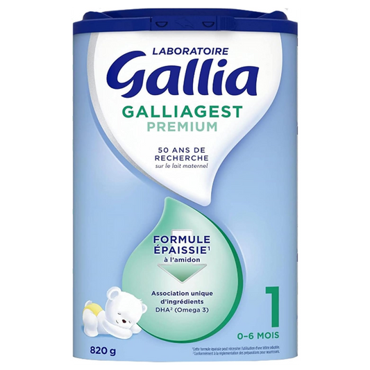 Gallia Galliagest , lait En Poudre Premium, 0 A 6 Mois 820g