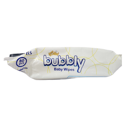 BUBBLY BABY WIPES (80 PCS) B5