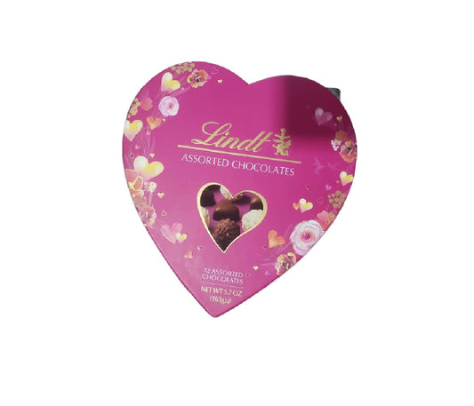 12 ASORTED  CHOCOLAT, LINDT, NET WT  5.7 OZ (163g)