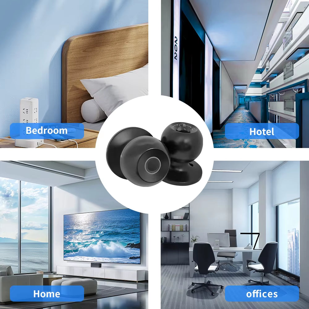 Bluetooth Fingerprint Smart Lock for Secure Home Entry - Tuya Smart Life Integration