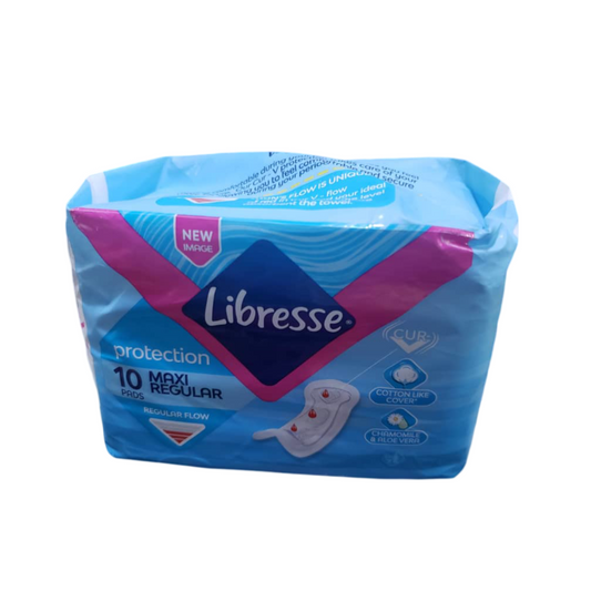 LIBRESSE PROTECTION 10 PADS MAXI REGULAR