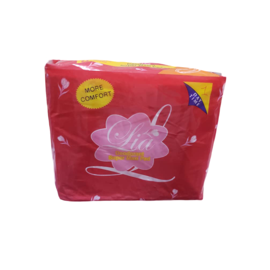 LIA DEODORANT SUPER MAXI PAD, OVER NIGHT