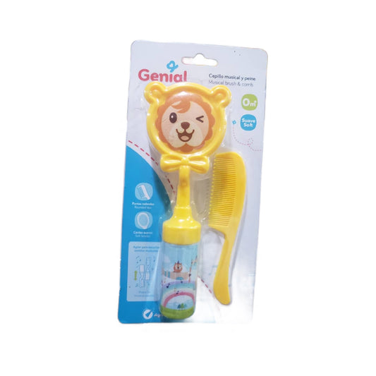 GENIAL, CAPILLO MUSICAL Y PEINE, MUSICAL BRUSH & COMB 0+M