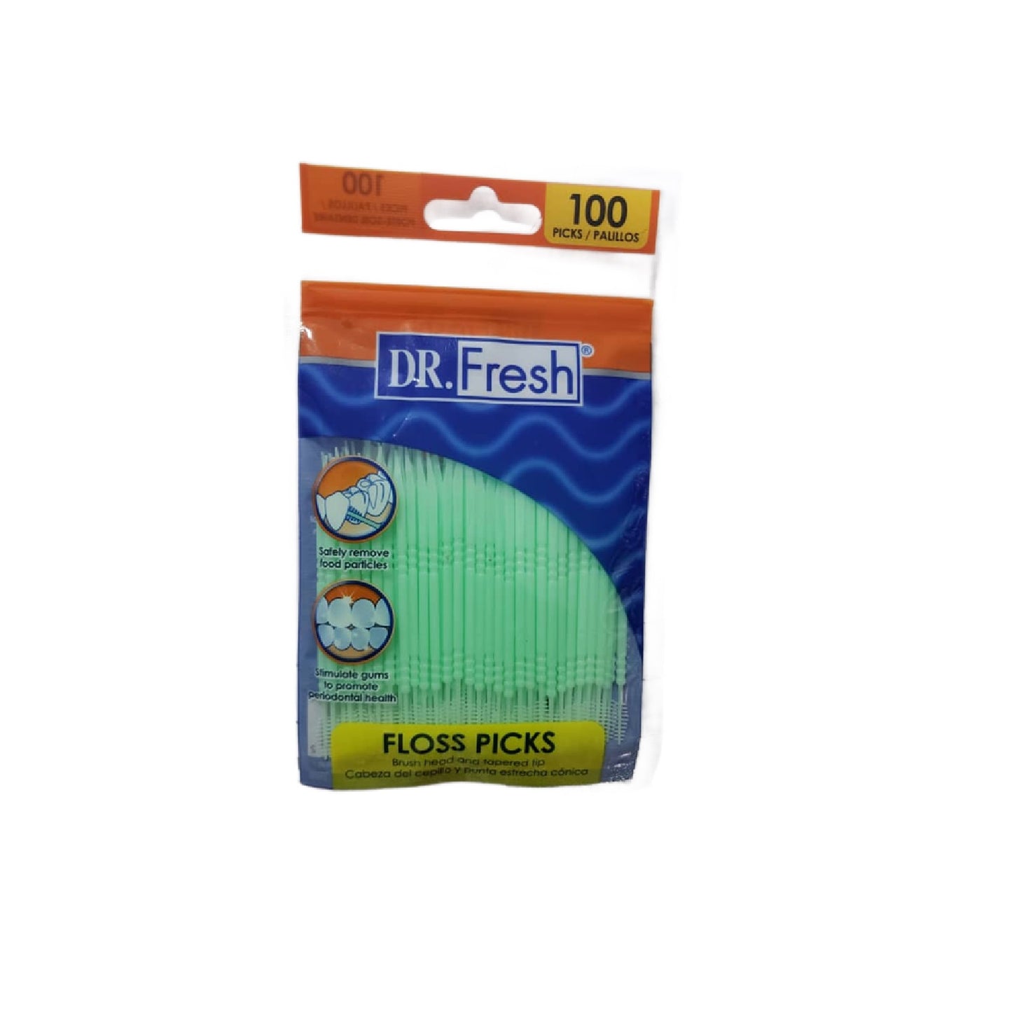 DR. FRESH 100 PICKS/PAULLOS , FLOSS PICKS