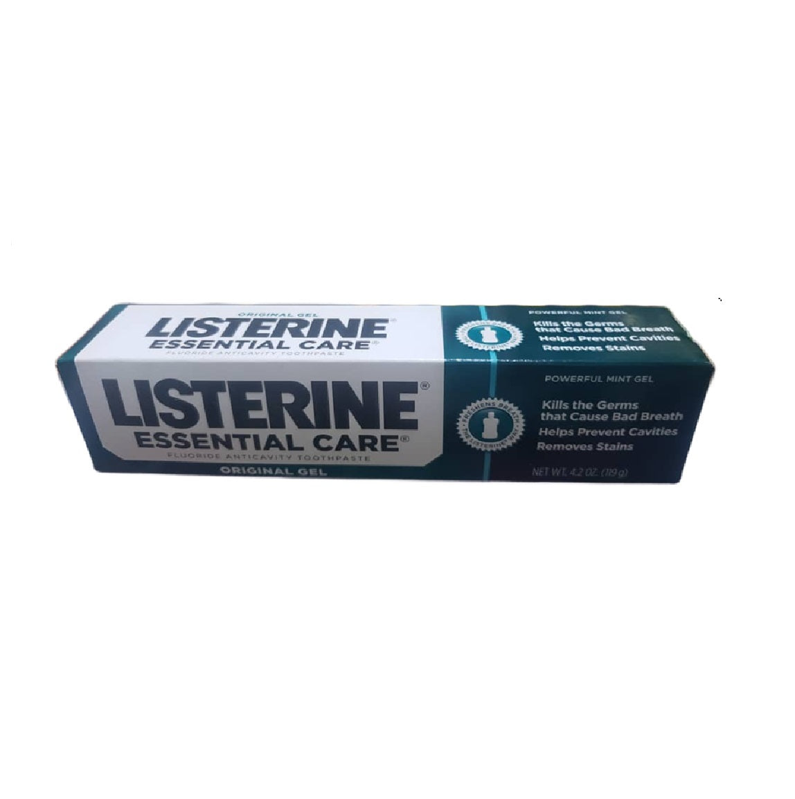 LISTERINE ESSENTIAL CARE, ORIGINAL GEL, NET WT 4.2 OZ (119g)
