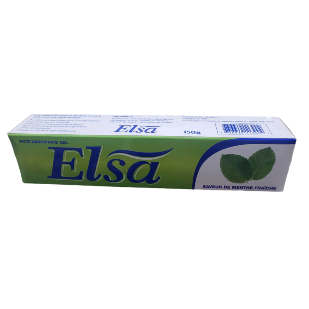 LSA , SAVEUR DE MENTHE FRAICHE, PATE DENTIFRICE GEL , 150g