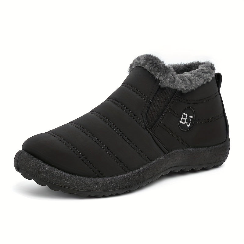 Women Winter Boots Slip On Winter Shoes for Women Ankle Boots Female Snow Boots, Winter Ankle Boots for Women, Snow Boots for Women High Quality Non Slip, Shoes for Women Winter, Fleece Boots, High Quality Winter Boots
