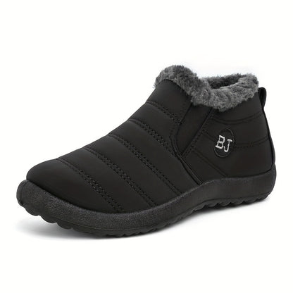 Women Winter Boots Slip On Winter Shoes for Women Ankle Boots Female Snow Boots, Winter Ankle Boots for Women, Snow Boots for Women High Quality Non Slip, Shoes for Women Winter, Fleece Boots, High Quality Winter Boots