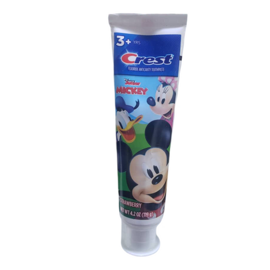 CREST FLUORIDE ANTICAVITY TOOTHPASTE, 3+ YRS, NET WT 4.2 OZ (119g)