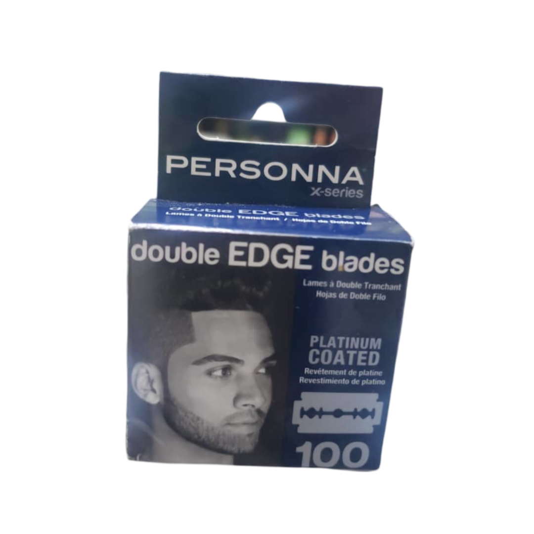 PERSONNA, DOUBLE EDGE BLADES, PLATINUM COATED