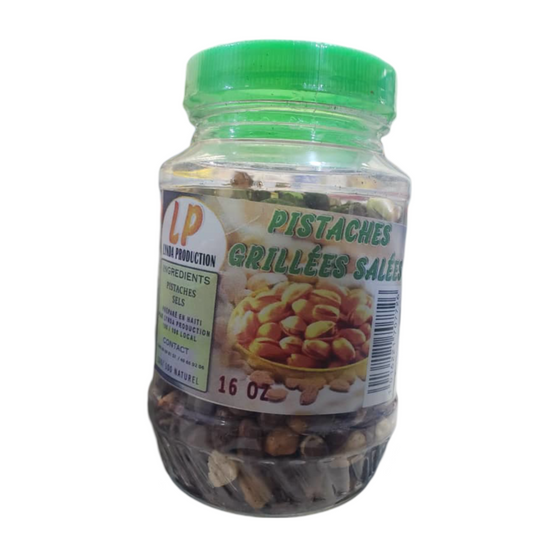 PISTACHES GRILLÉES SALÉES, 16 OZ