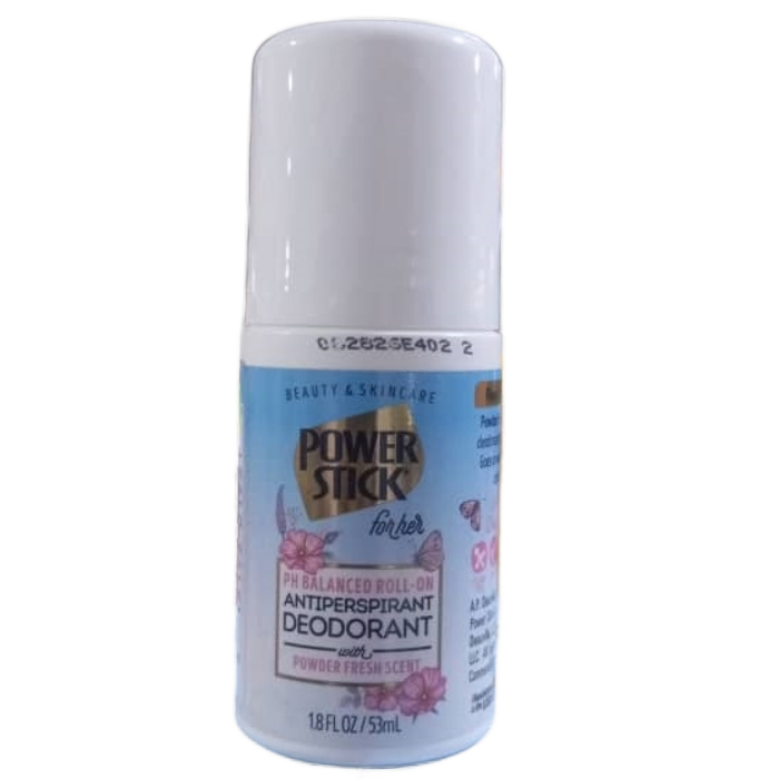 DEODORANT ,POWER  STICK , INVISBLE PROTECTION , ROLL-ON ALUMINUM FREE , 1.8 FL OZ/53 ML