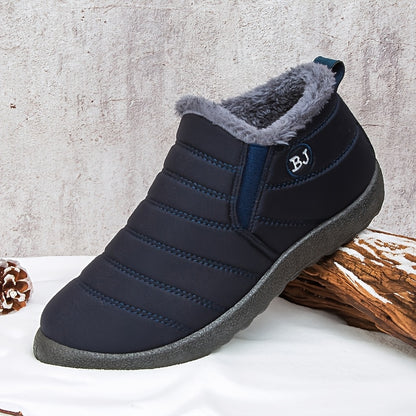 Women Winter Boots Slip On Winter Shoes for Women Ankle Boots Female Snow Boots, Winter Ankle Boots for Women, Snow Boots for Women High Quality Non Slip, Shoes for Women Winter, Fleece Boots, High Quality Winter Boots