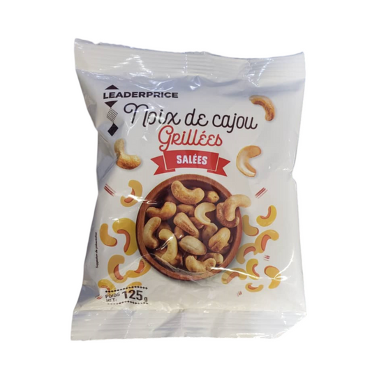 NOIX DE CAJOU GRILLÉES SALÉES, 125g