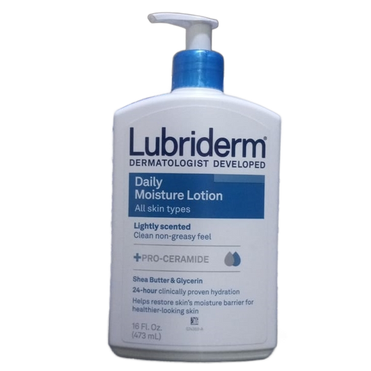 LURIDERM DERMATOLOGIST DEVELOPED DAILY MOISTURE LOTION ALL SKIN TYPES