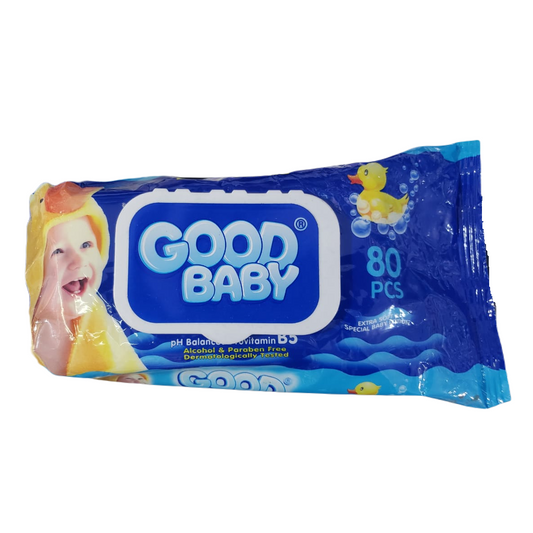 GOOG BABY , 80 PCS , PH BALANCED , VITAMIN B5