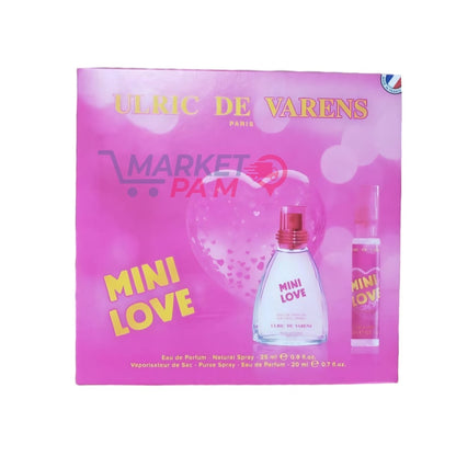 EAU DE PARFUN MINI LOVE, ULRIC DE VARENS 25 ML e 0.7 FL OZ