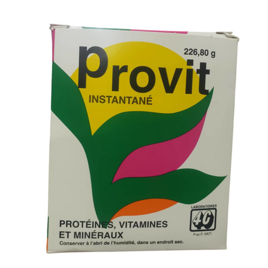 PROVIT INSTANTANÉ, PROTÉINES, VITAMINES ET MINÉRAUX  226.80 g