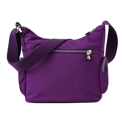 [Lightweight Square Bag] Lightweight Multi-Pocket Square Bag | Unisex Messenger Bag for Men and Women, Travel Shoulder Crossbody Bag