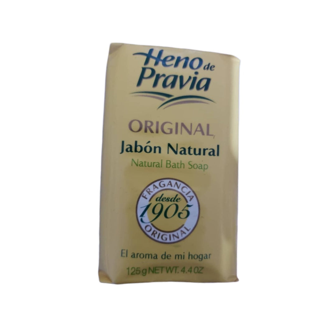 JABÓN NATURAL/NATURAL BATH SOAP/ HENO DE  PRAVIA , 125 g NET WT. 4.4 OZ