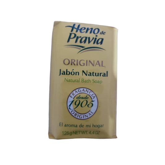 JABÓN NATURAL/NATURAL BATH SOAP/ HENO DE  PRAVIA , 125 g NET WT. 4.4 OZ