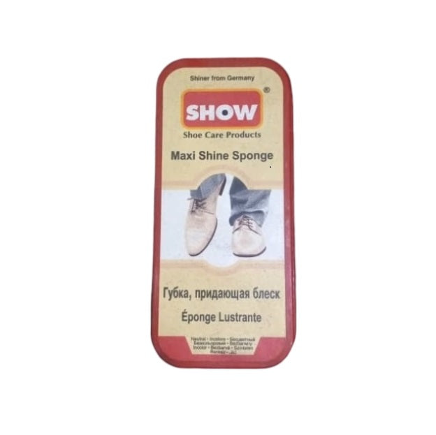 ÉPONGE LUSTRANTE,MAXI SHINE SPONGE, SHOW SHOE CARE PRODUCTS
