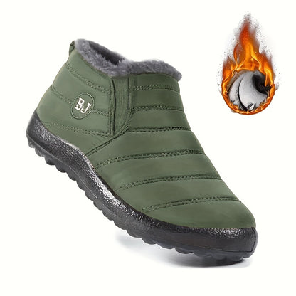Women Winter Boots Slip On Winter Shoes for Women Ankle Boots Female Snow Boots, Winter Ankle Boots for Women, Snow Boots for Women High Quality Non Slip, Shoes for Women Winter, Fleece Boots, High Quality Winter Boots