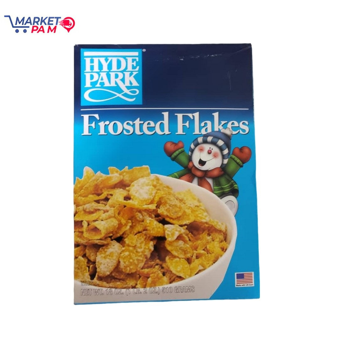 FRORESTED FLAKES (HYDE PARK) NET WT 18 OZ ( 1 LB.2 OZ) 510 g