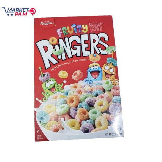 FRUITY RINGERS , NET WT 12.2 OZ