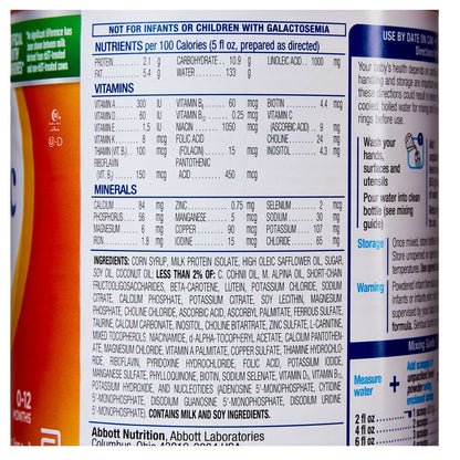 SIMILAC, COMPLETE NUTRITION FOR BABY'S FIRST YEAR 12.5 OZ (354 g)