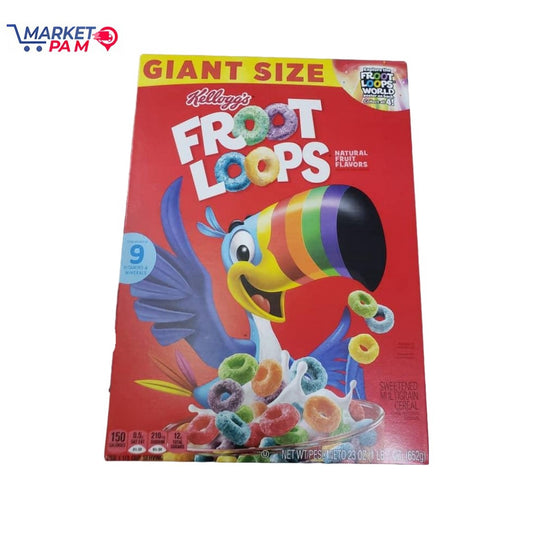CÉRÉALE ,  FROOT LOOPS, NATURAL FRUIT FLAVORS