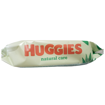 HUGGIES NATURAL CARE (SENSITIVE & FRAGRANCE FREE)