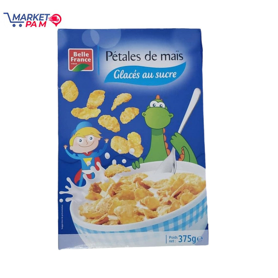 PÉTALES DE MAÏS, GLACÉS AU SUCRES, POIDS NET / 375 g e