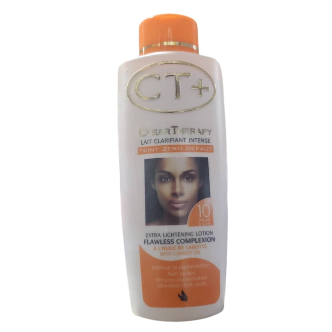 EXTRA LICHTINING LOTION FLAWLEES COMPLEXION  A L'HUILE DE CAROTTE (LAIT CLARIFIANT INTENSE)