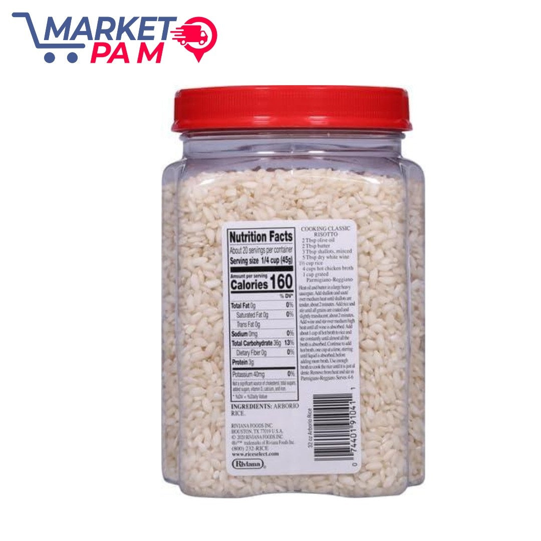 RICE SEL ECT, ARBORIO, ITALIAN-STYLE RICE , NET WT 32 OZ (2 LB) 907 g