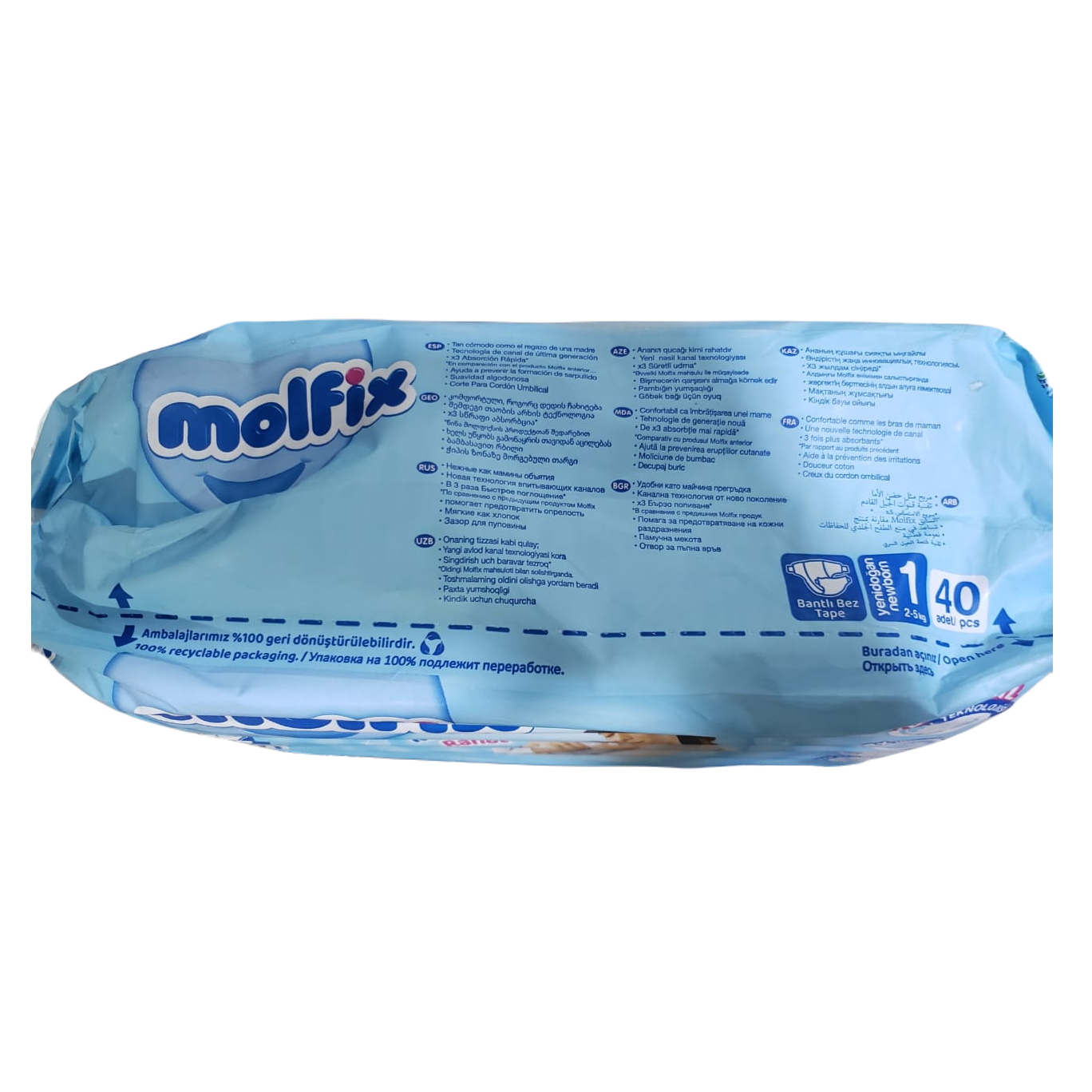 COUCHE POUR BÉBÉ, MOLFIX  ANNE KUCAĞI GIBI RAHAT