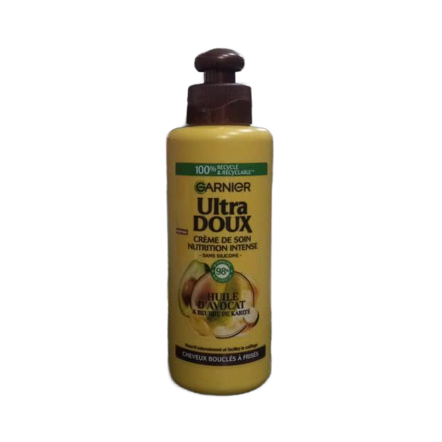 CRÈME DE SOIN NUTRITION INTENSE SANS SILICONE, HUILE D'AVOCAT