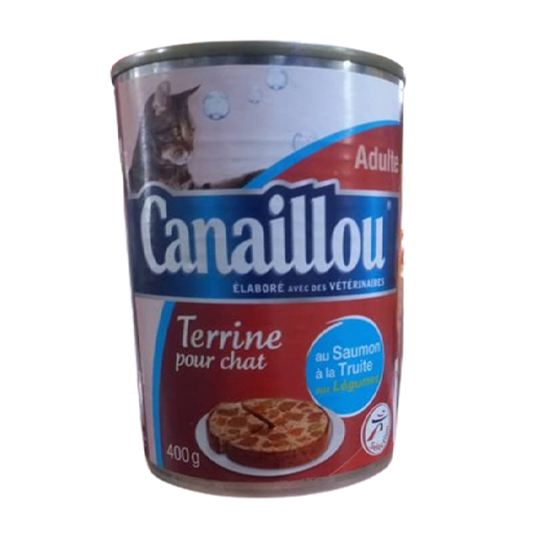 TERRINE POUR CHAT ADULTE_CANAILLOU 400g