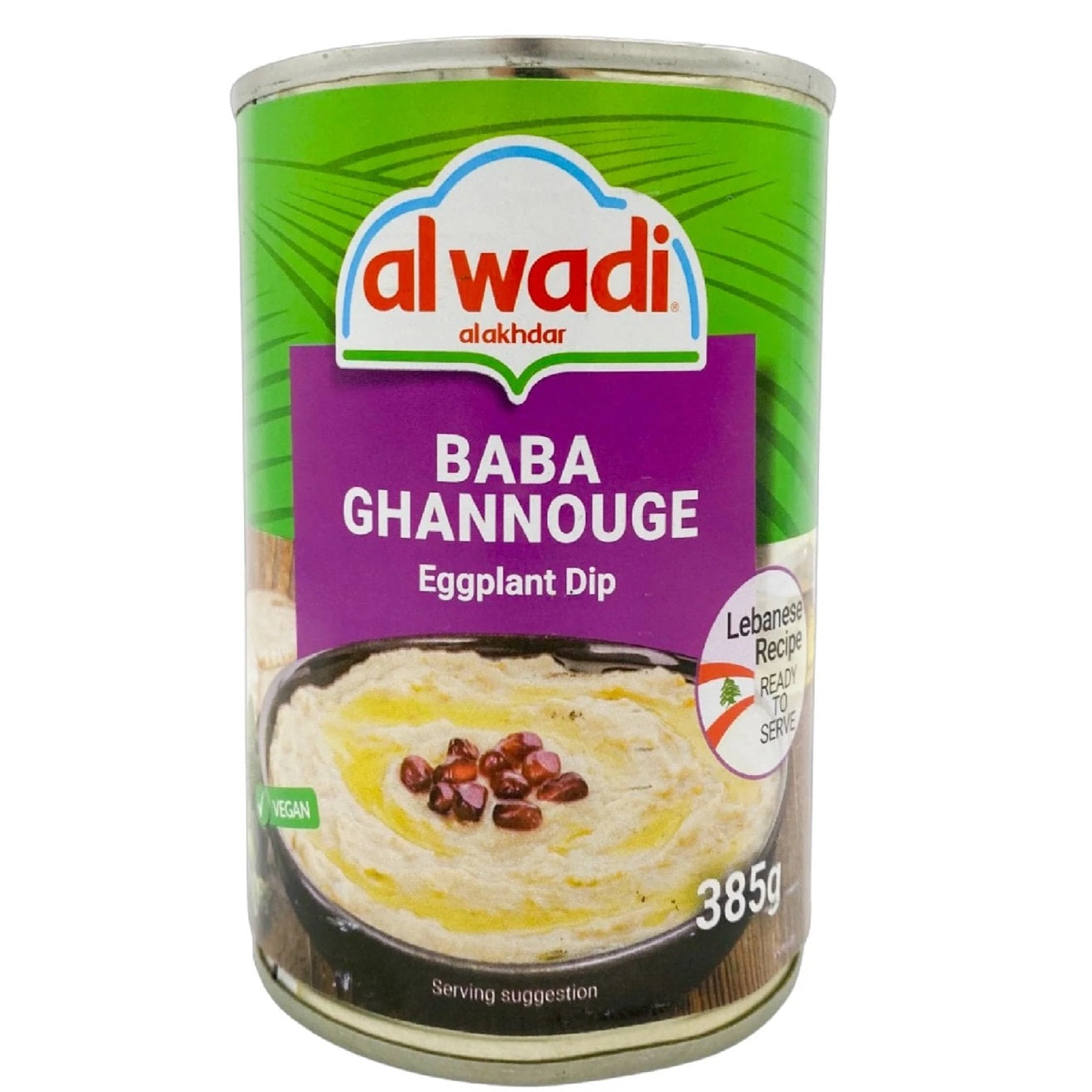 ALWADI BABA GHANNOUGE EGGLANT DIP