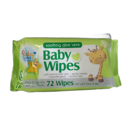 BABY WIPES SOOTHING ALOE VERA